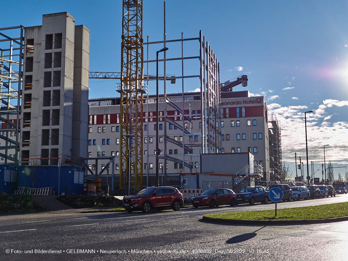 30.12.2022 - Baustelle R.EVO in Neuperlach-Süd